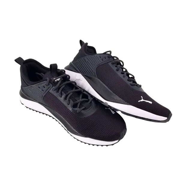 PUMA Sneakers Men's 11 PC Runner Activewear Shoes Breathable Athletic Black