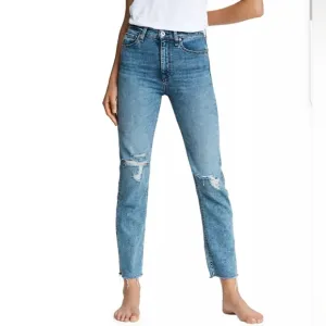 Rag &amp;‎ Bone Nina High Rise Ankle Cigarette Jeans Size 23