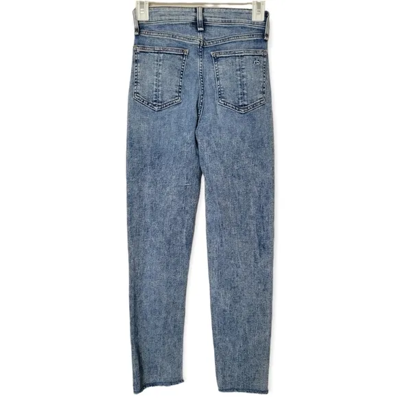 Rag &amp;‎ Bone Nina High Rise Ankle Cigarette Jeans Size 23