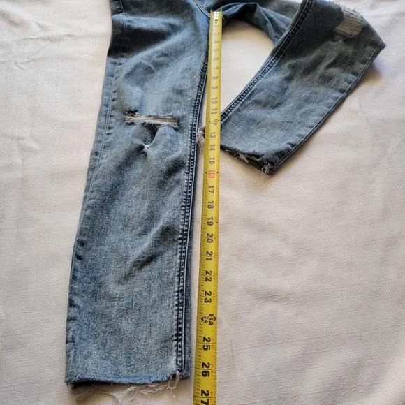 Rag &amp;‎ Bone Nina High Rise Ankle Cigarette Jeans Size 23