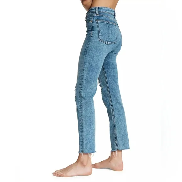 Rag &amp;‎ Bone Nina High Rise Ankle Cigarette Jeans Size 23