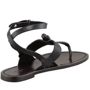 RAG &amp; BONE SIGRID T-STRAP THONG FLIP FLOP SANDAL BLACK SIZE 36.5 SIZE 6.5