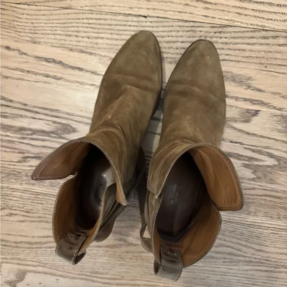 Rag &amp; Bone Tan Short Western Boots