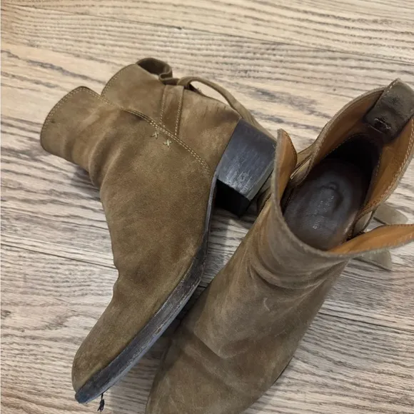 Rag &amp; Bone Tan Short Western Boots