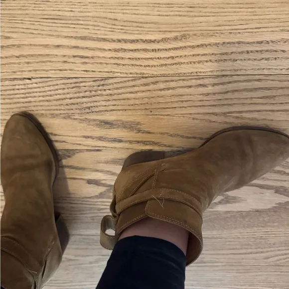 Rag &amp; Bone Tan Short Western Boots