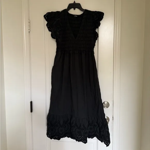 Rails Clementine Eyelet Midi Dress