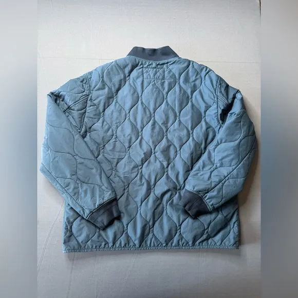 Ralph Lauren Bomber Jacket Men's XL Blue water repellent Coat