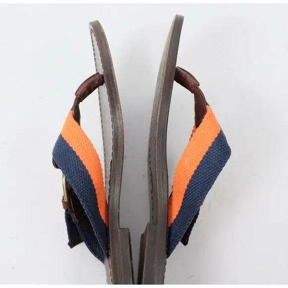 Ralph Lauren Purple Label US 7.5 sandals flip flops leather