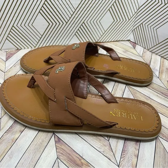 Ralph Lauren sandals/slides/flip flops great condition sb