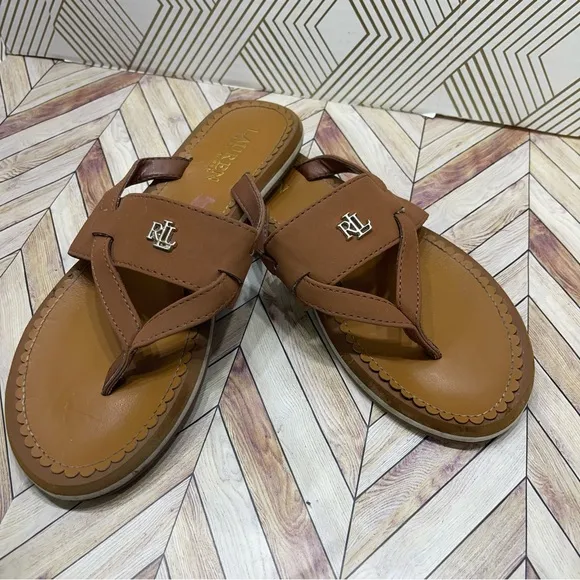 Ralph Lauren sandals/slides/flip flops great condition sb