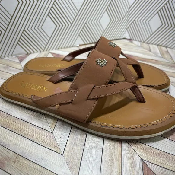 Ralph Lauren sandals/slides/flip flops great condition sb