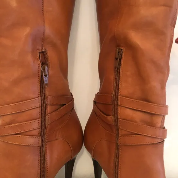 👢Ralph Lauren Tall Leather Dress Boots