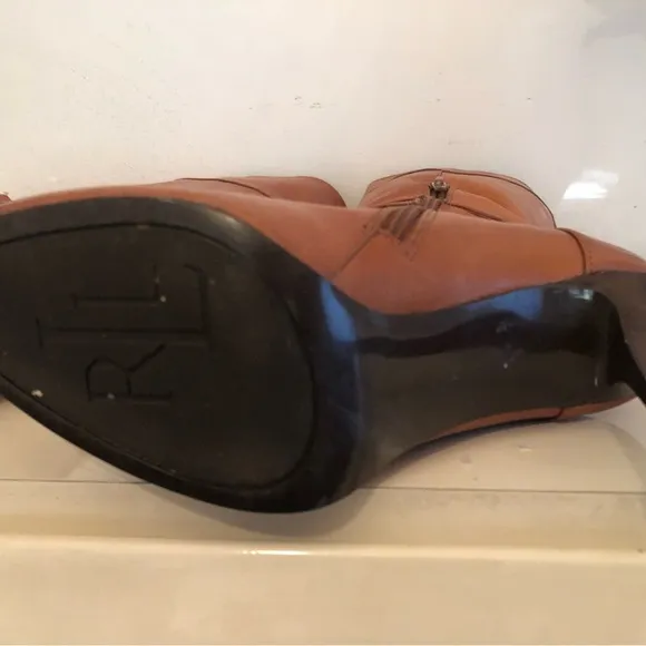 👢Ralph Lauren Tall Leather Dress Boots