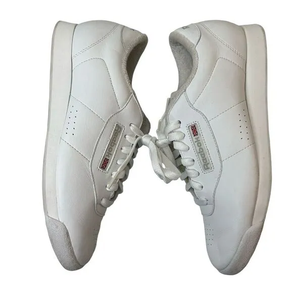 Reebok Princess Women's Classic Shoes White Size 8.5