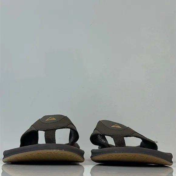 Reef Fanning 360° Air Mens Bottle Opener Thong Flip Flop Sandals Brown Size 12