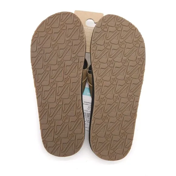 Reef Marbea SL (Mens Size 9) Thong Flip Flops Slip On Sandals Bronze Brown New