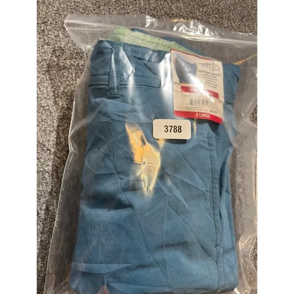 Reel Life Men's Blue (Real Teal) Riptide Fishing Shorts Size XL
