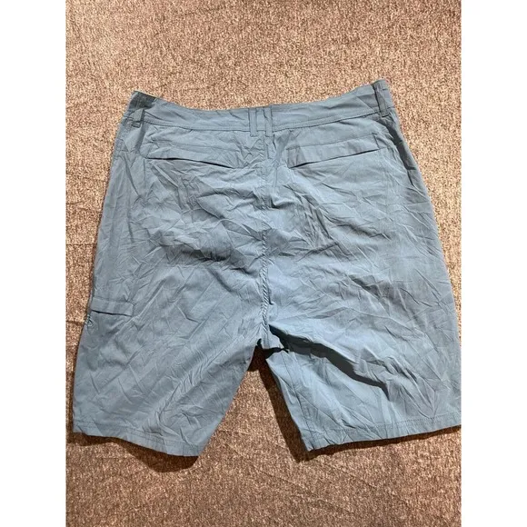Reel Life Men's Blue (Real Teal) Riptide Fishing Shorts Size XL