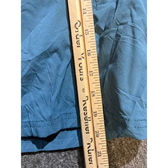 Reel Life Men's Blue (Real Teal) Riptide Fishing Shorts Size XL