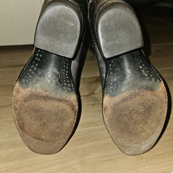 Rios Of Mercedes Blue and Gray Western Cowboy Boots Womans