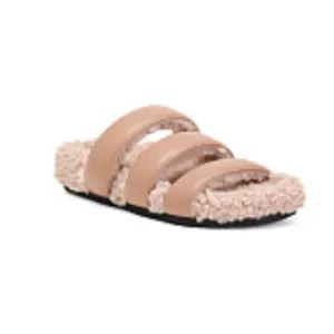 ROAM Women's Cozy Tan Slide Sandals