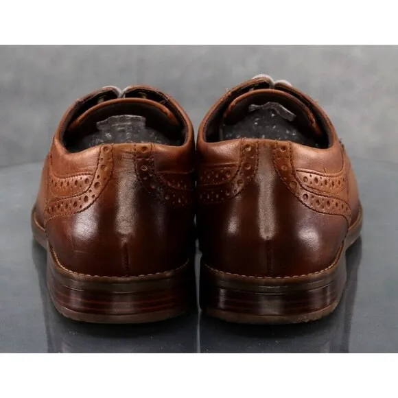 Rockport $120 Men's Lightweight Wingtip Dress Shoes Size 10.5 Brown CH3845