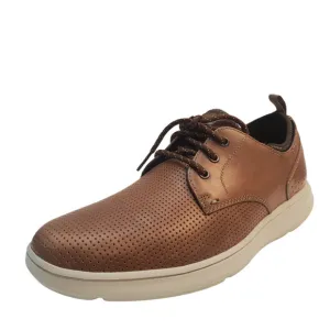 Rockport Men Casual Shoe Zaden Lightweight Leather Oxfords 8.5M Brown