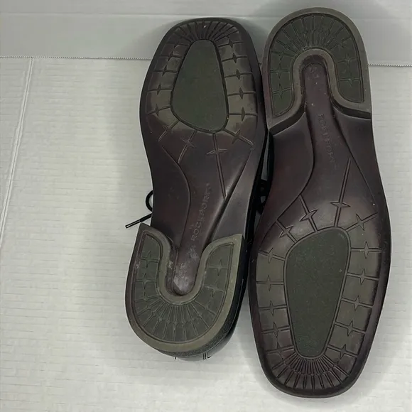 Rockport Men's Black Dress Shoes Size 10.5 Waterproof Leather Office Wedding