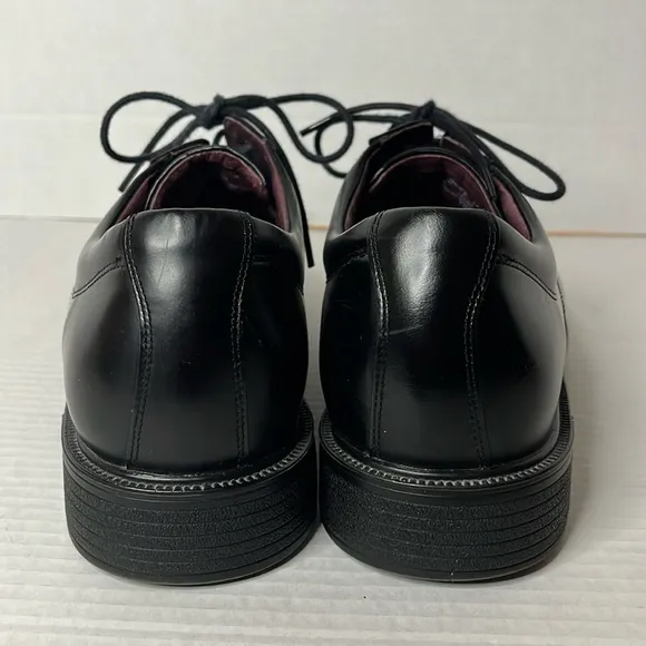 Rockport Men's Black Dress Shoes Size 10.5 Waterproof Leather Office Wedding