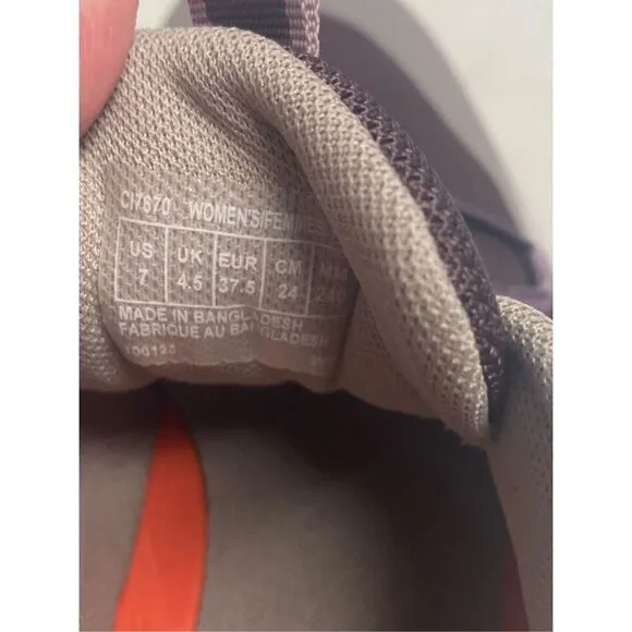 ROCKPORT Women’s Water Resistant Pull on Sneaker Tennis Shoes Purple Gray Size 7