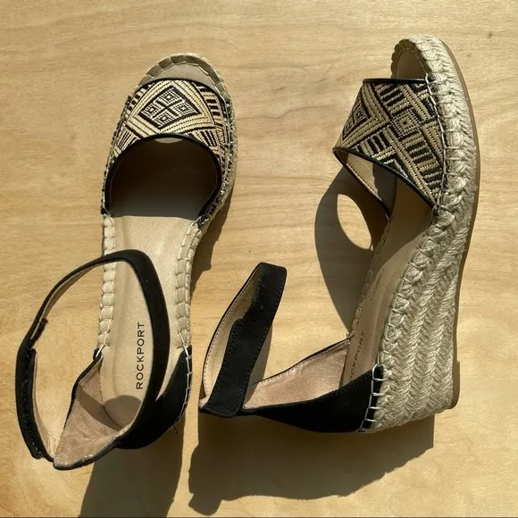 Rockport's Marah Ankle-Strap Wedge Sandals