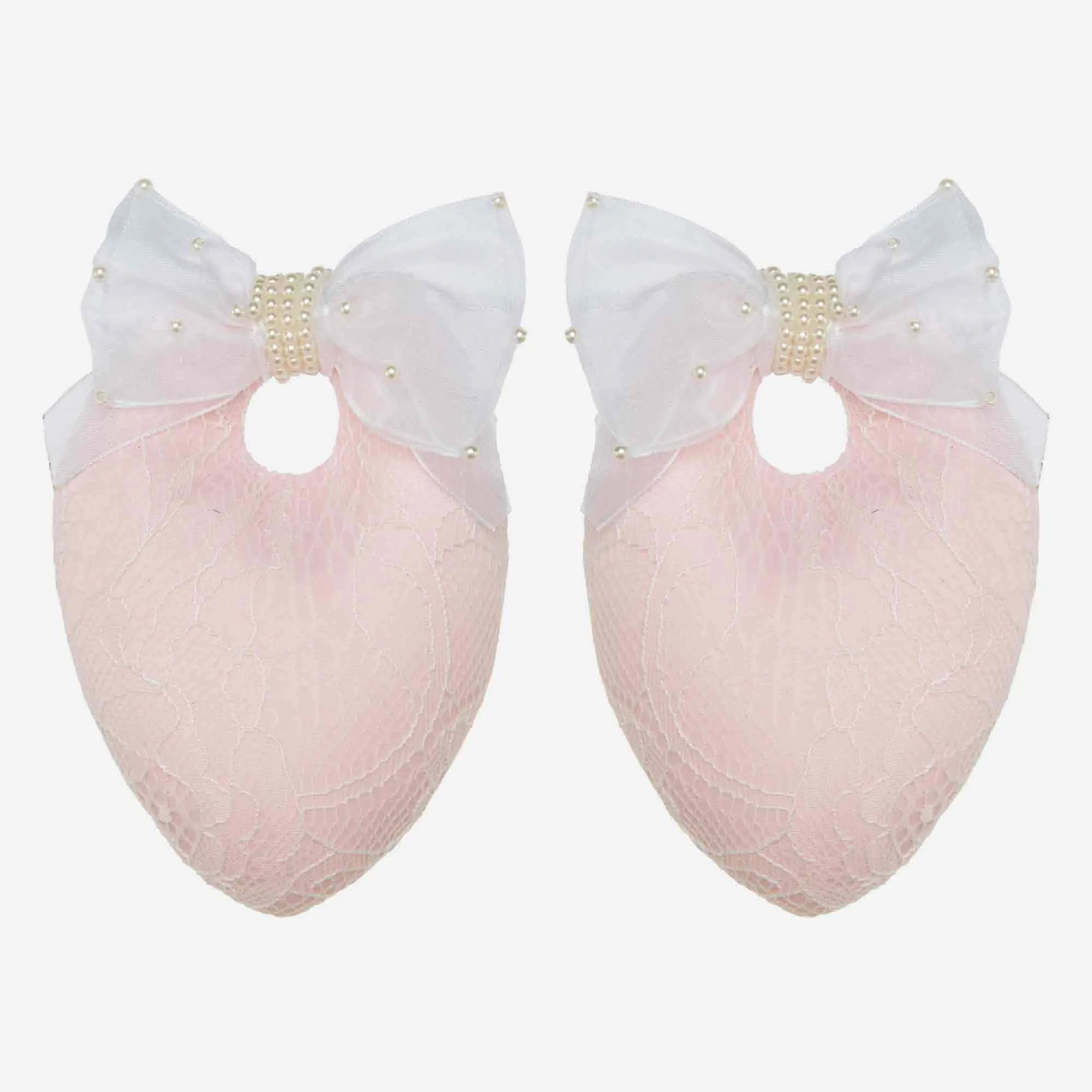 Romantic Pink Lace Shoe Stuffers