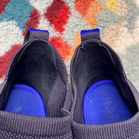 Rothy’s Chelsea navy ankle sneakers