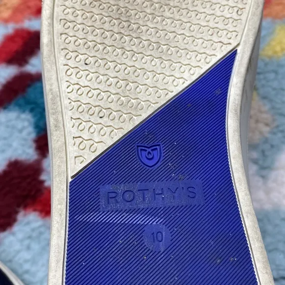 Rothy’s Chelsea navy ankle sneakers