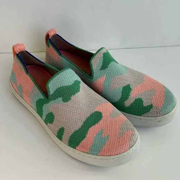 Rothy’s Kids Sneakers in Pink Camo