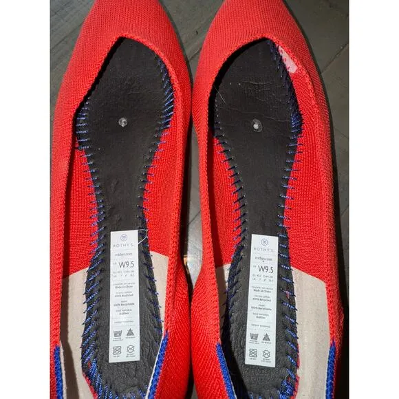 Rothy’s The Point - Red Size 9.5