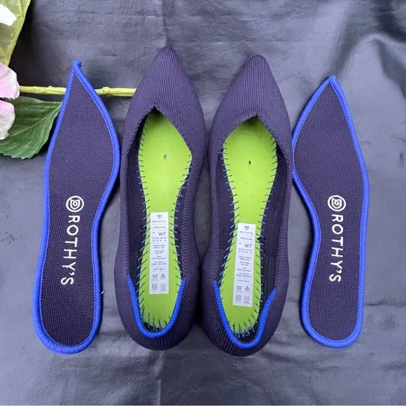 Rothy’s The Point Women US W 7 Maritime Navy Blue