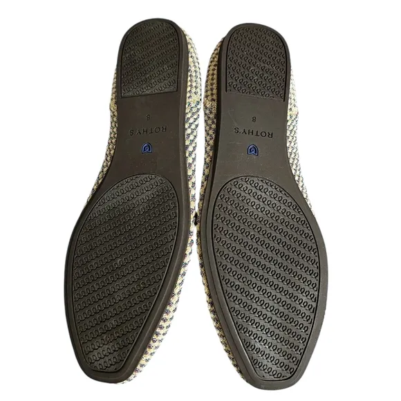 Rothy's The Square in Multi Metallic Size 8