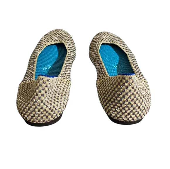 Rothy's The Square in Multi Metallic Size 8