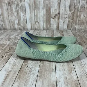Rothy's The Flat RETIRED Women’s Sz 8 Mint Green Round Toe‎ Classic Ballet Flats