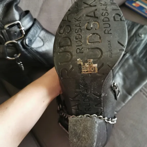Rudsak tall leather boots size 37