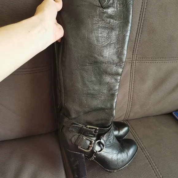 Rudsak tall leather boots size 37