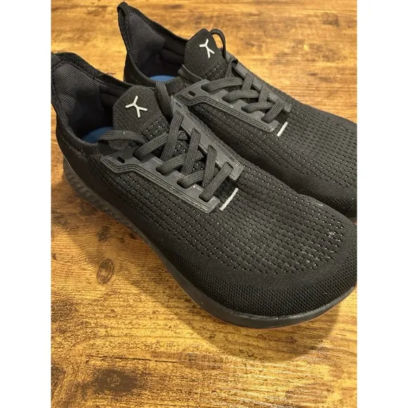 RYU Knit Training Shoe Lightweight Athletic Running Sneakers Black