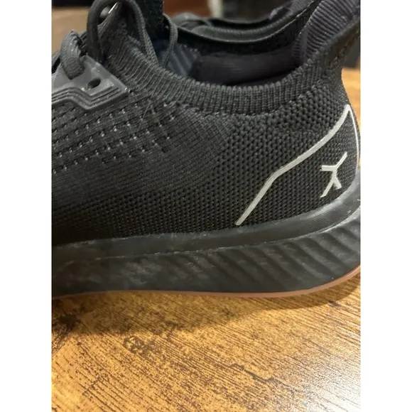 RYU Knit Training Shoe Lightweight Athletic Running Sneakers Black
