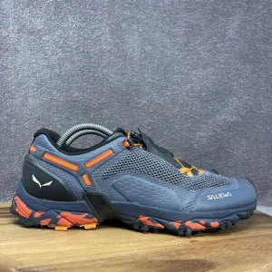 Salewa Ultra Train 2 Men's 10 Hiking Trail Running Gray Drawstring Breathable