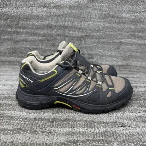 Salomon Gore-Tex Ellipse GTX Hiking Shoes Sneakers 8.5 US Womens 145464