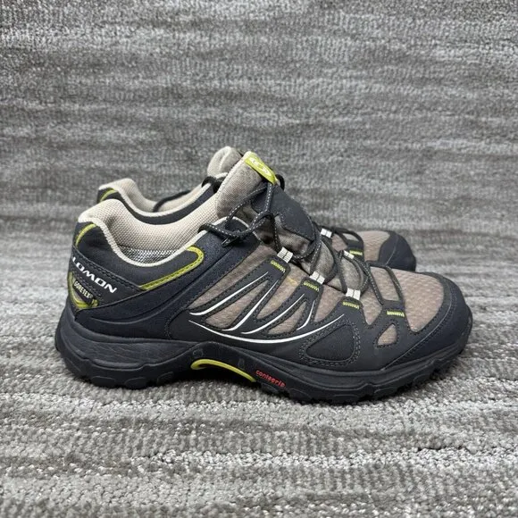 Salomon Gore-Tex Ellipse GTX Hiking Shoes Sneakers 8.5 US Womens 145464