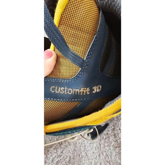 Salomon Malamute Unisex custom fit 3D Suede Snowboard Boots Sz 5.5 US EU 38