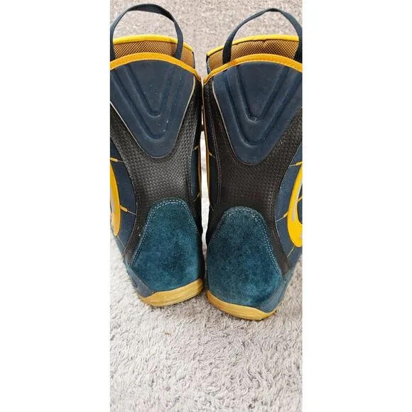 Salomon Malamute Unisex custom fit 3D Suede Snowboard Boots Sz 5.5 US EU 38