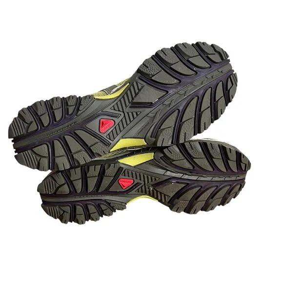 Salomon Techamphibian 3 Water Shoes In Dark Titanium Light Pistachio Size 6